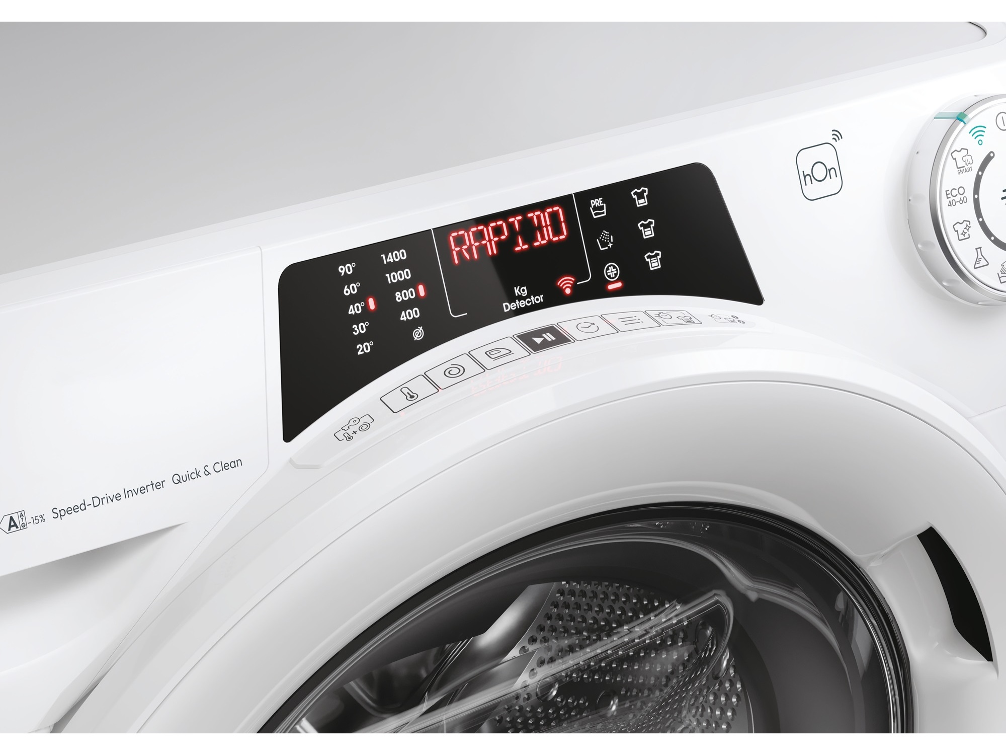 MÁQUINA DE LAVAR ROUPA CANDY RO 496DWM7/1-S - BRANCO A 9KG