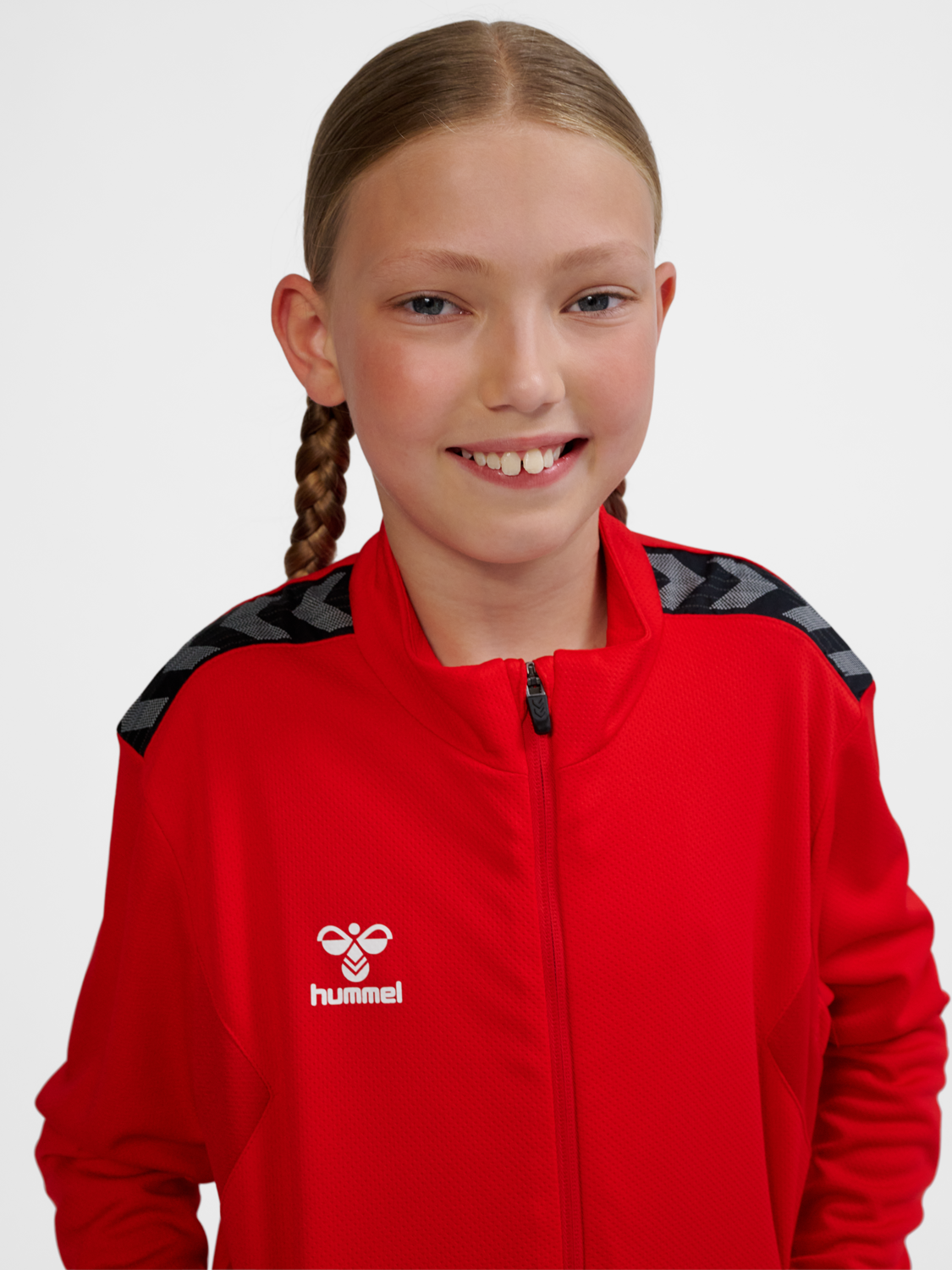 hmlAUTHENTIC PL ZIP JACKET KIDS