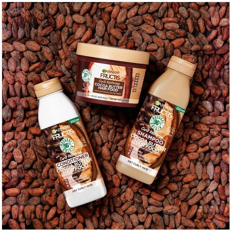 Garnier Fructis Cocoa Butter Hair Food Shampoo 350 ml