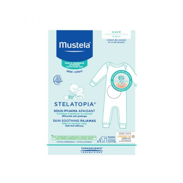 Mustela Bebé Stelatopia Pijama Calmante 12-24M