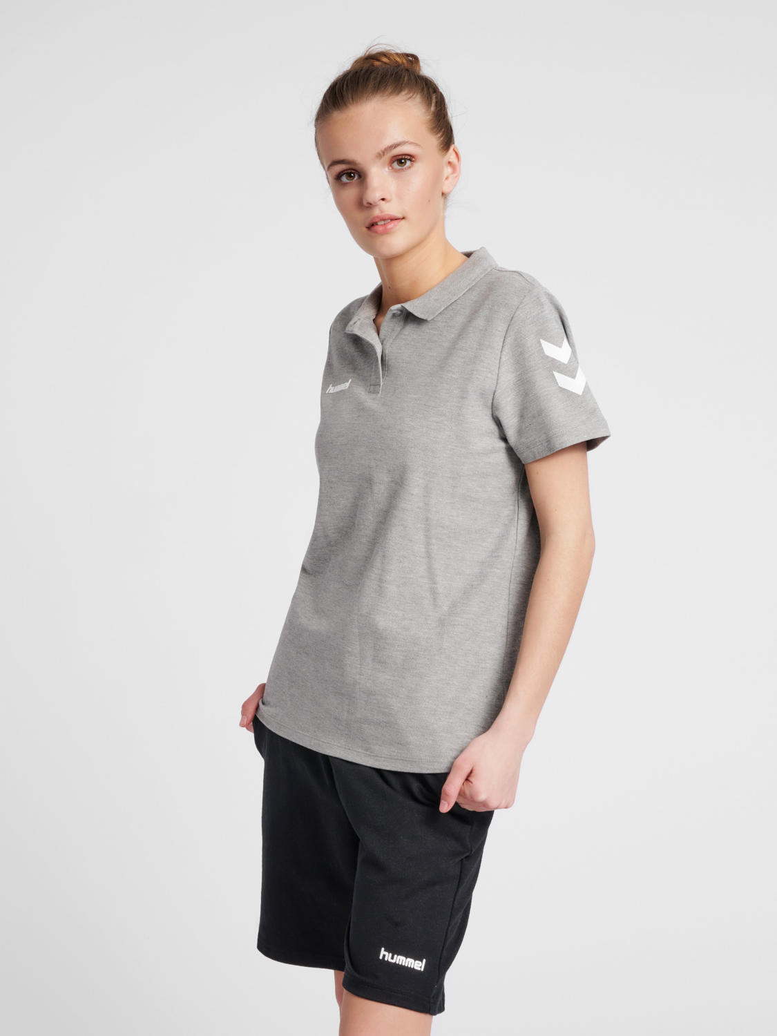 HUMMEL GO COTTON POLO WOMAN