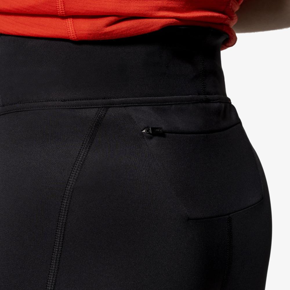 Swix Pace High Waist Half Tights Womens Black