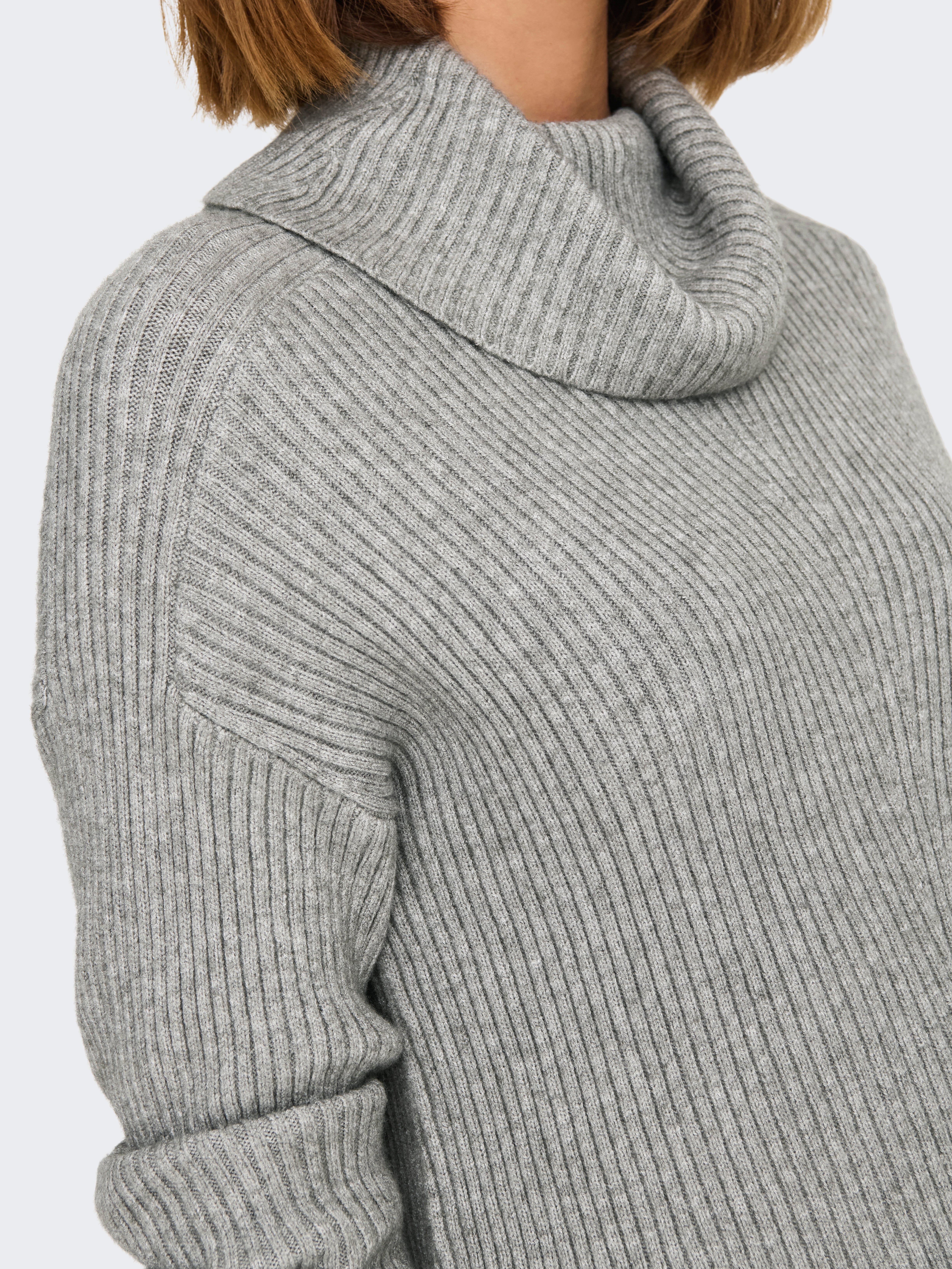 ONLKATIA Strickpullover Medium Grey Melange
