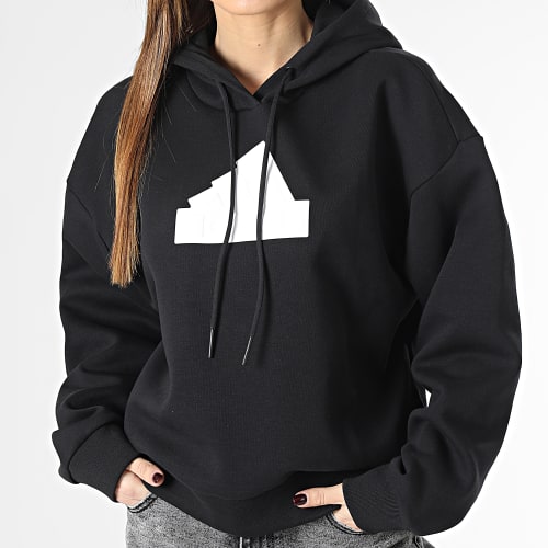 Sweat Capuche Femme Bossed IB8501 Noir