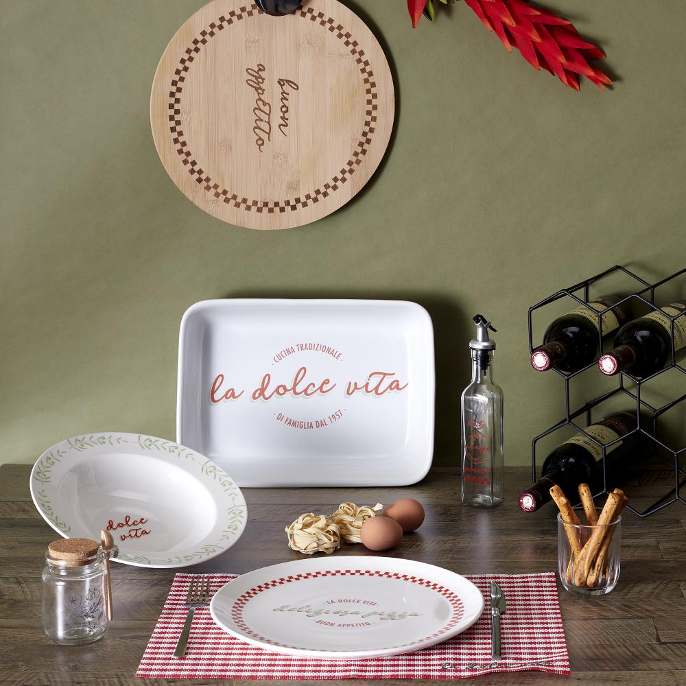 ASSIETTE PATES DOLCE VITA 27CM