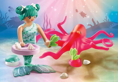 Playmobil 71503 Princess Magic Byggesett Havfrue med Blekksprut