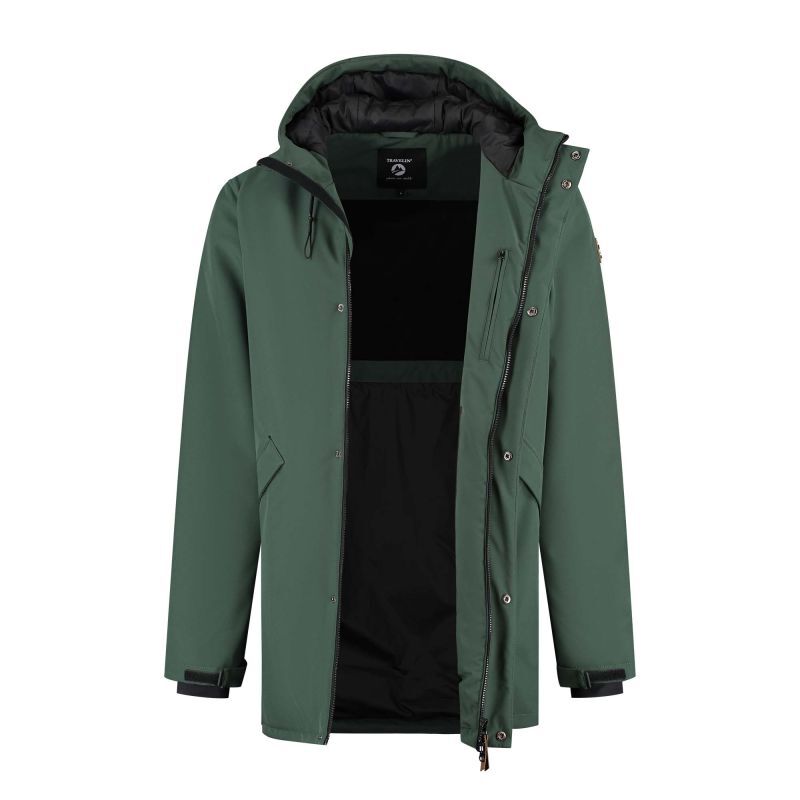Travelin Enok - Softshell jas - Groen - M