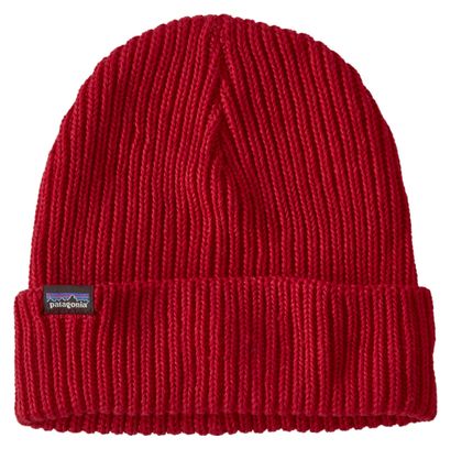 Bonnet Unisexe Patagonia Fisherman's Rolled Rouge