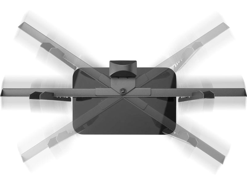 One For All Tischständer WM 2670 Schwarz Smart TV-Tischständer