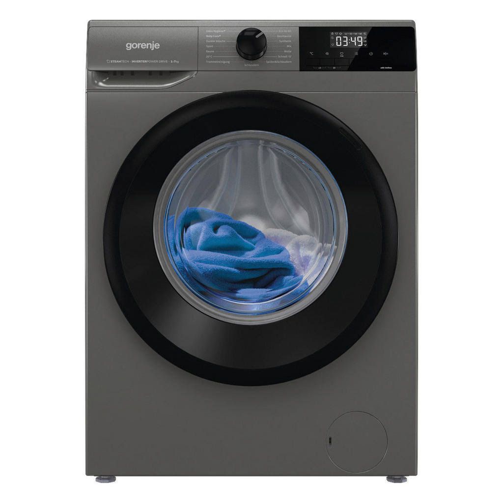 Gorenje Waschmaschine W3NHEI74SAS/DE titanfarbig B/H/T
