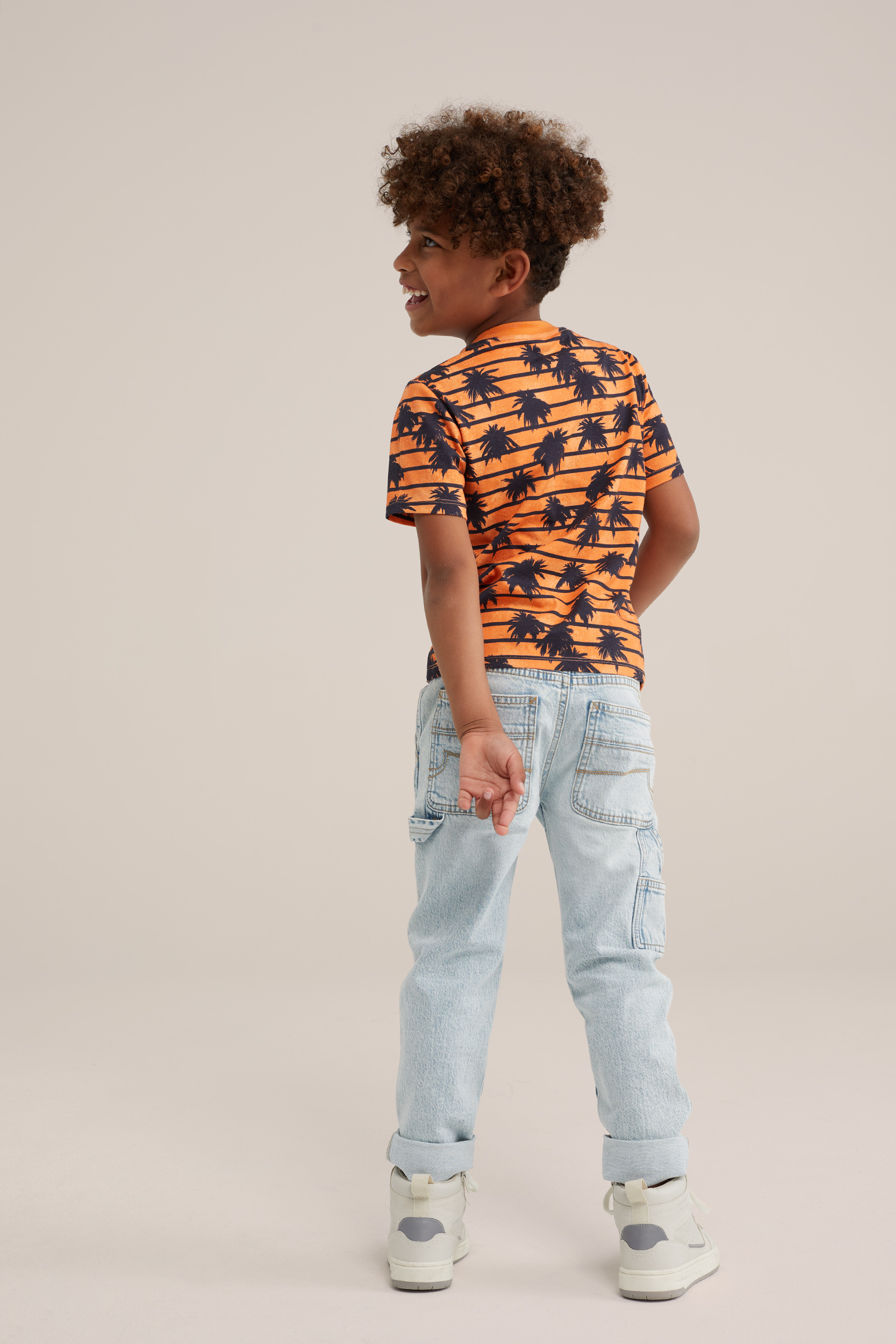 Jongens regular fit jeans met stretch Blue Ridge Lichtblauw