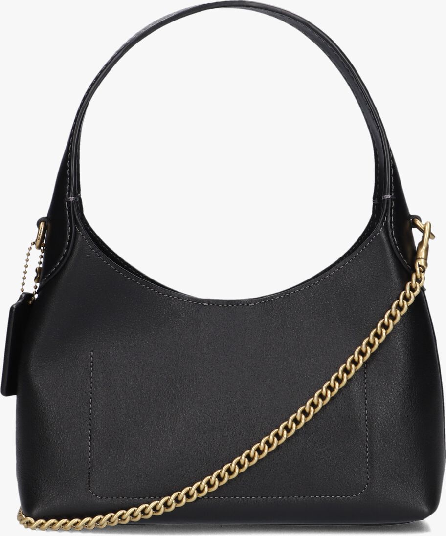 zwarte coach schoudertas brooklyn shoulder bag 23