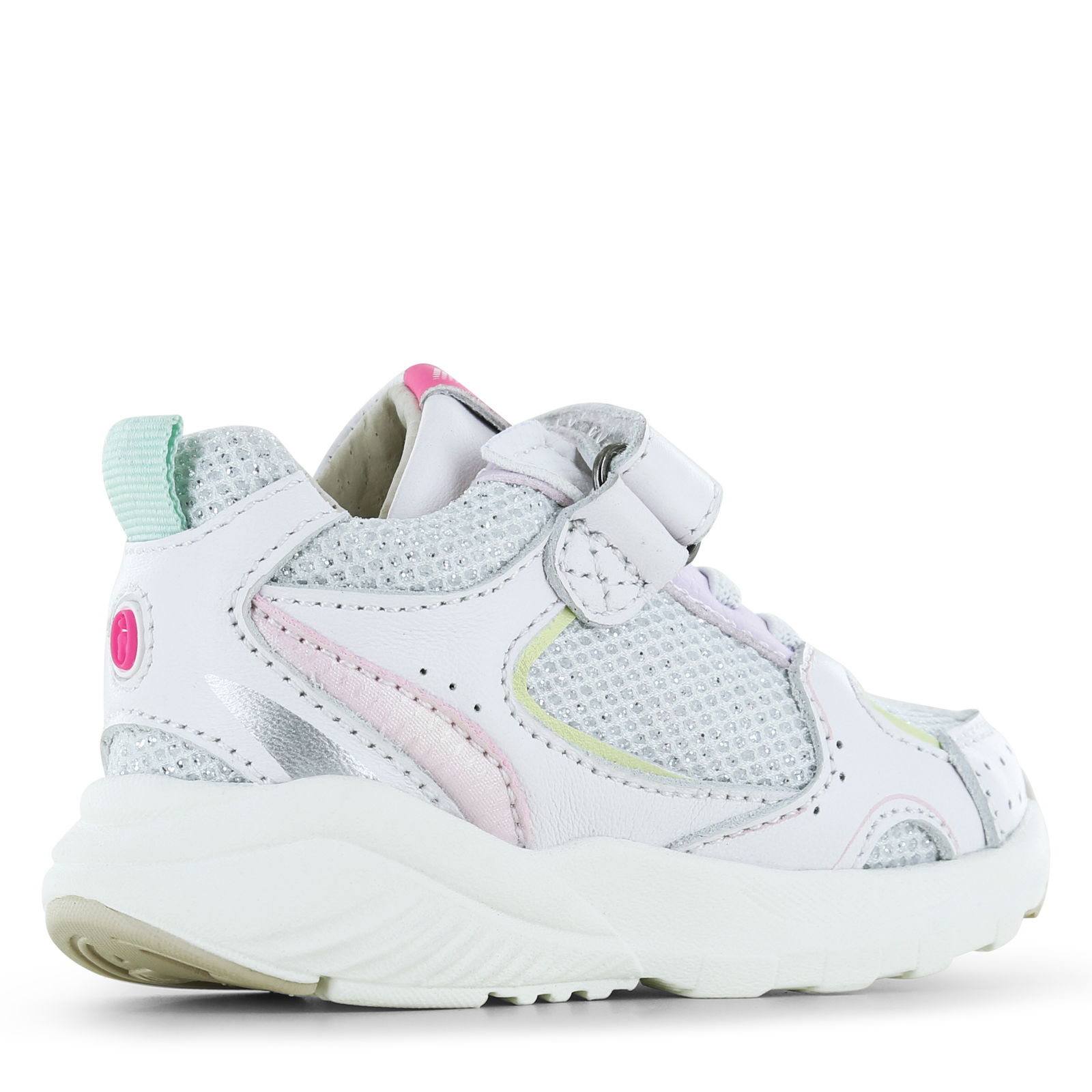 Shoesme wit sneakertje Mesh, Microfiber leer | Meisjes schoenen