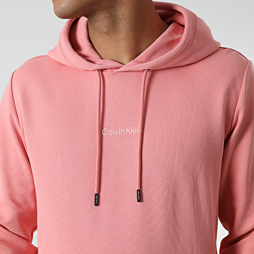 Sweat Capuche Interlock Micro Logo 9432 Rose