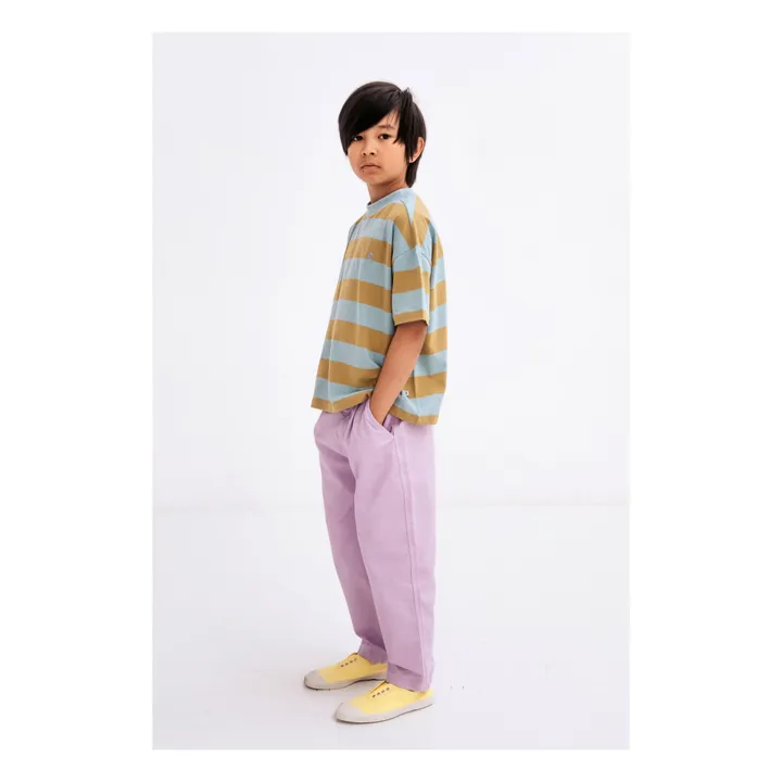 Repose AMS Pantalon Coton Bio Chino | Lavande
