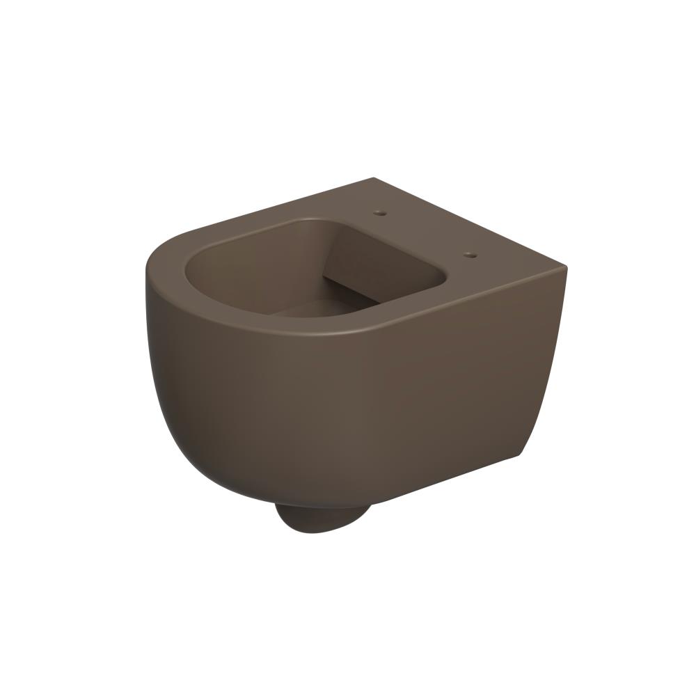 Xenz Gio randloos toilet 52cm met vortexspoeling coffee mat