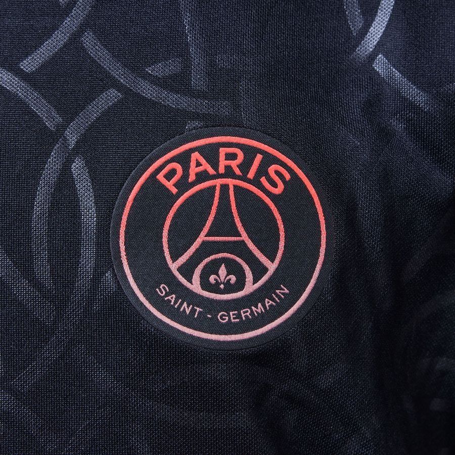Paris Saint-Germain T-shirt d'Entraînement Dri-FIT Academy Pro Avant-Match 3ème - Noir/Rose Enfant