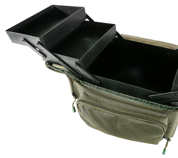 Ultimate Folding Tackle Box Bag (Sac et Boîte de Pêche en Un)