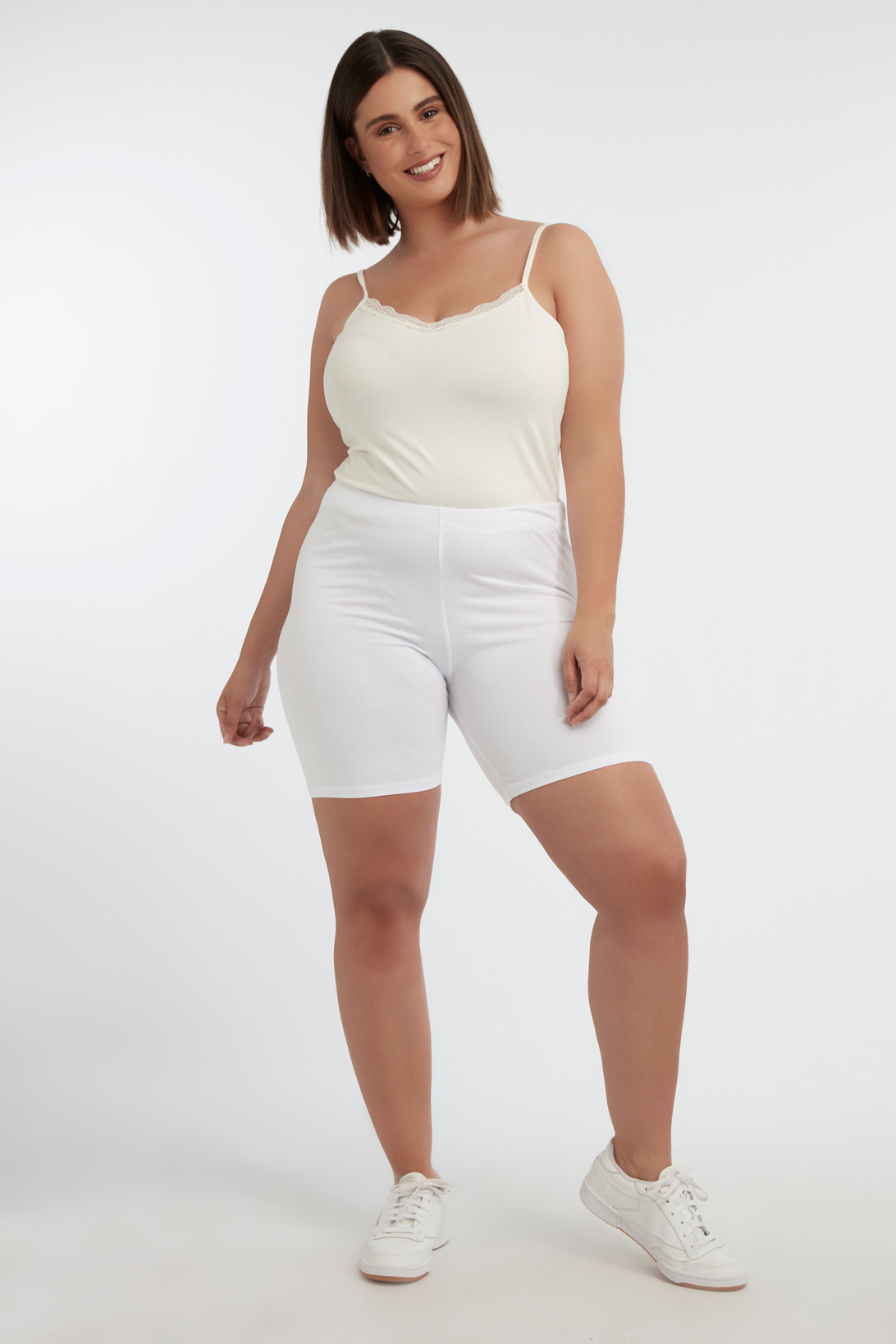 Korte legging Wit