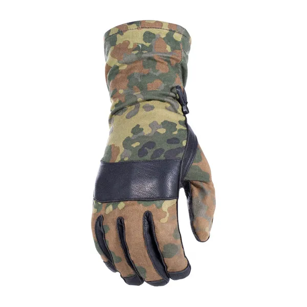 Bundeswehr Original -  BW Kampfhandschuhe flecktarn gebraucht