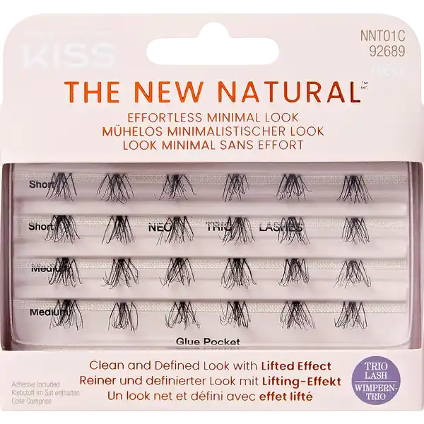 The New Natural Lashes - Trio 01