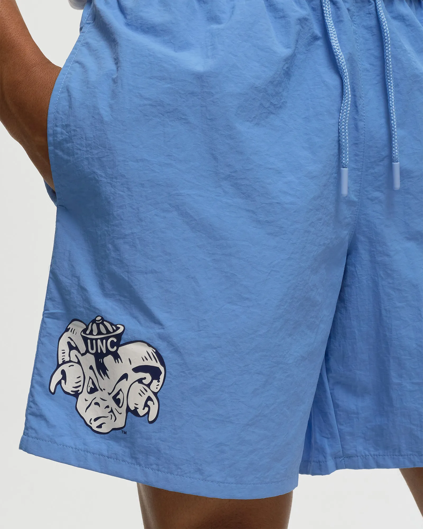Mitchell & Ness Team Heritage Woven Short - University of North Carolina