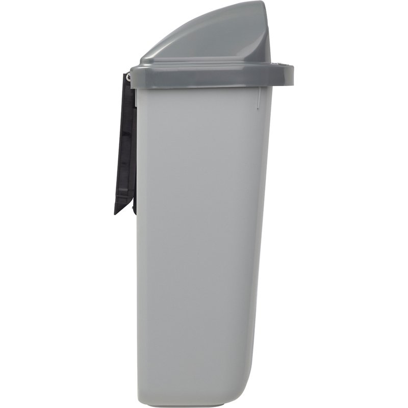 Corbeille murale 50 litres Rossignol Xérios extérieur grise