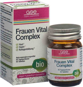 GSE Frauen Vital Complex Tabletten Bio, 60 Stück