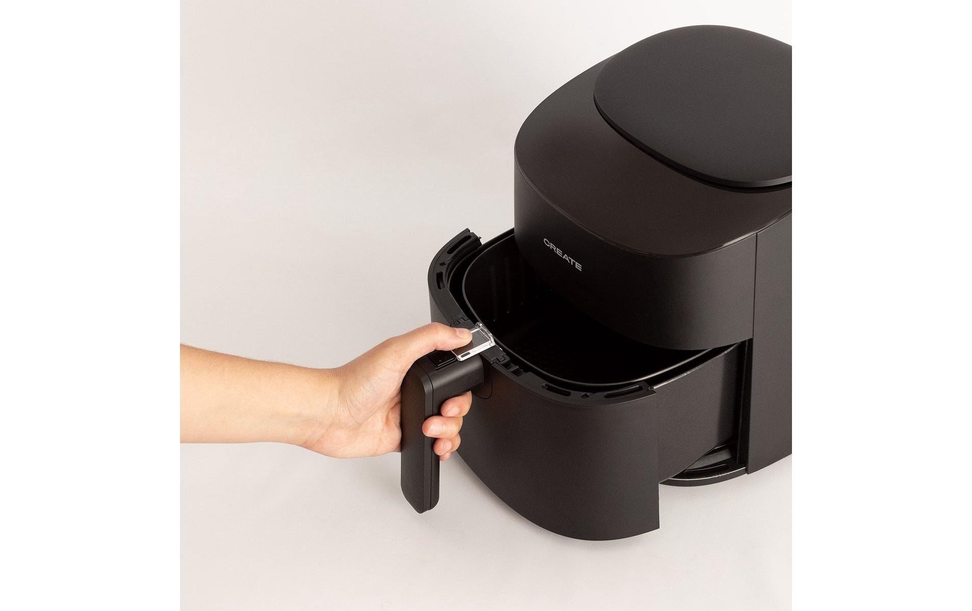 Heissluft-Fritteuse Pro Compact 0.5 kg, Schwarz<br>Fritteuse mit Heissluft
