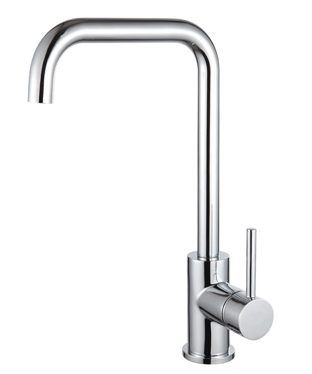 Best Design Sort keukenkraan chroom 32cm hoog