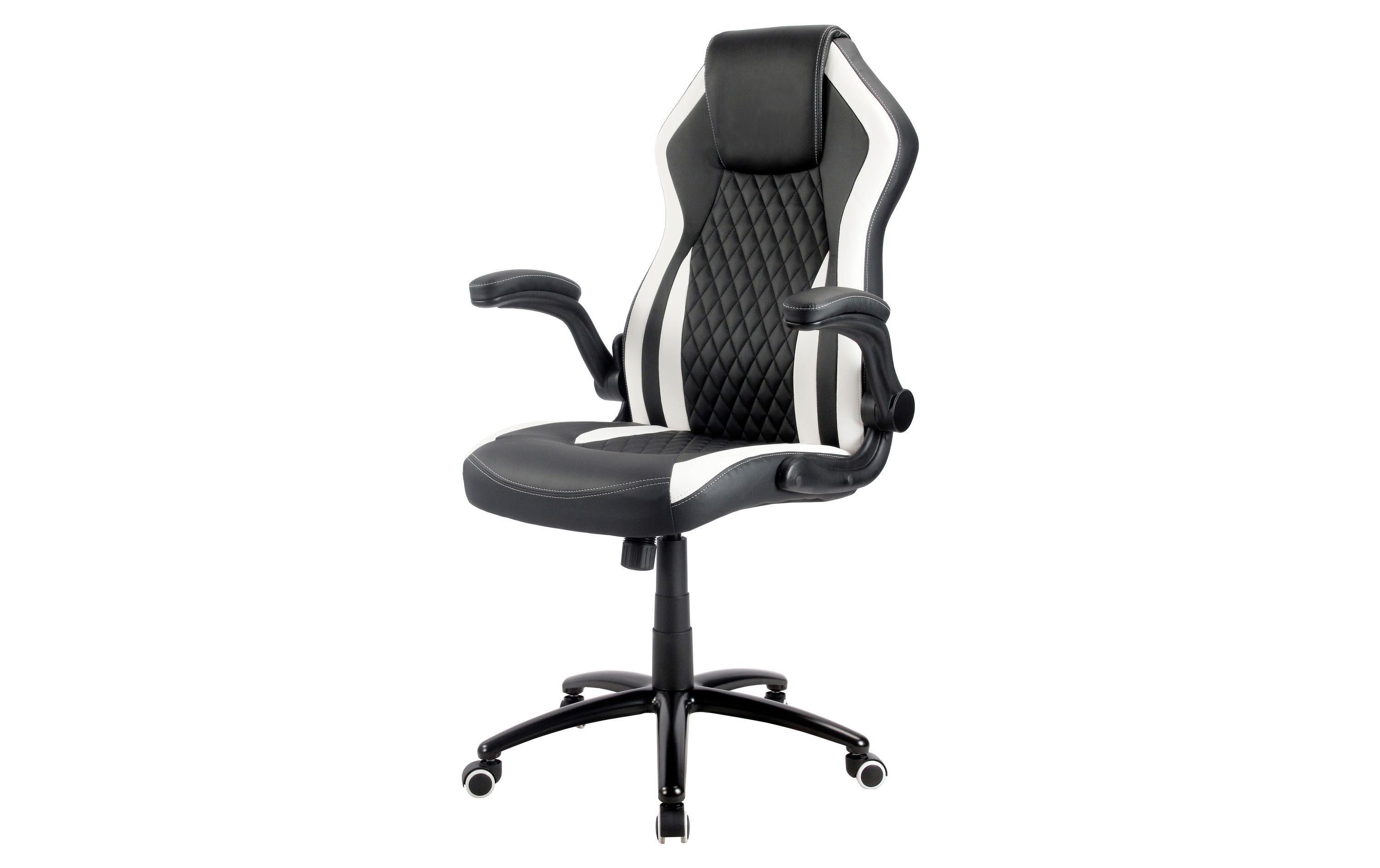 Gaming-Stuhl CL-RC-BW-2 Schwarz/Weiss<br>Racingchair CL-RC-BW Gaming Chair