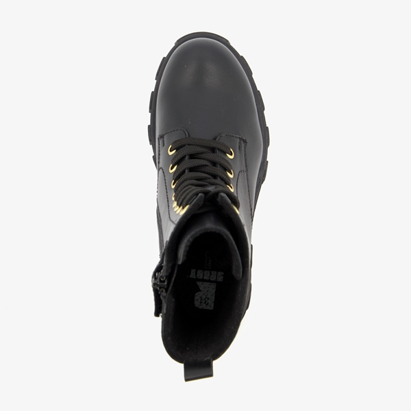 Groot leren meisjes veterboots