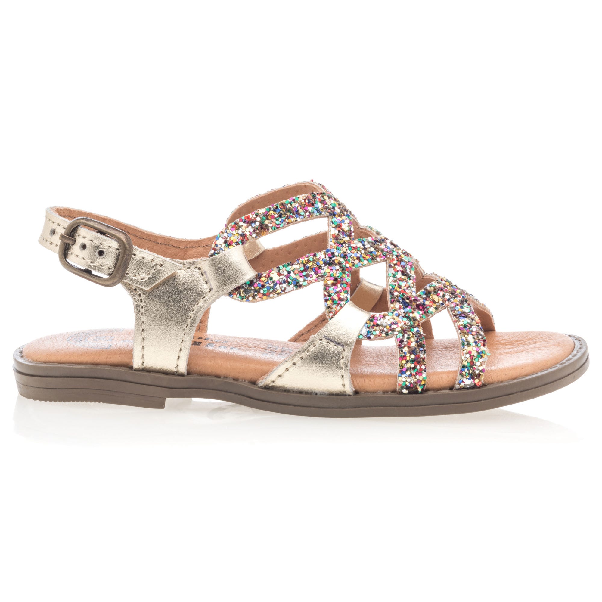 Nu-pieds Fille or