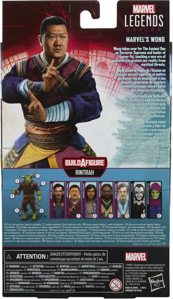MARVEL LEGENDS SERIES MARVEL’S WONG