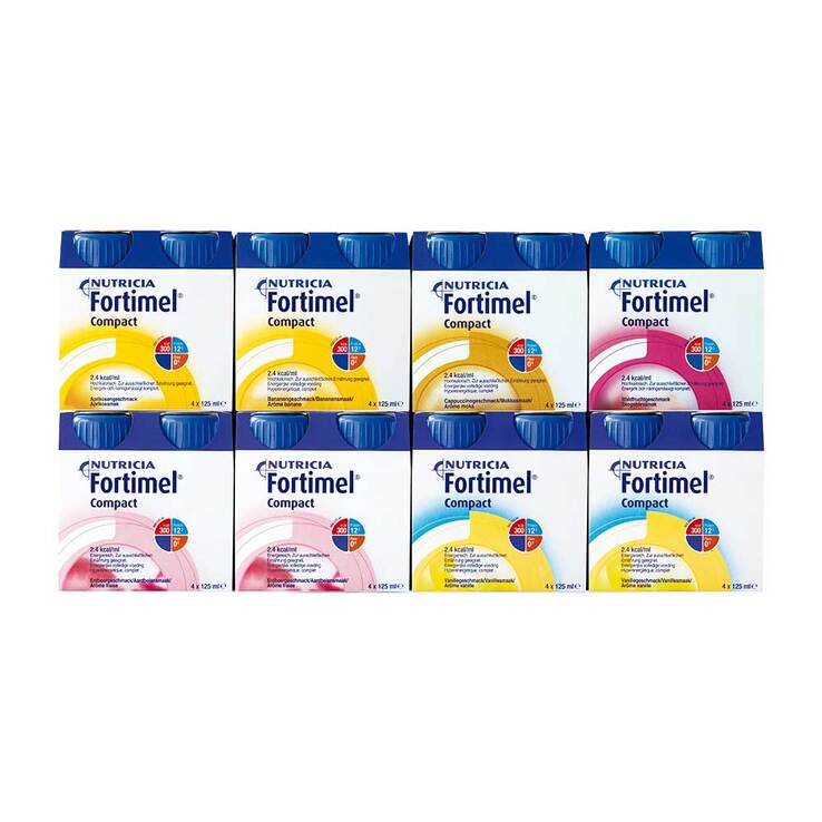 Fortimel Compact 2.4 Mischkarton, 8X4X125 ml