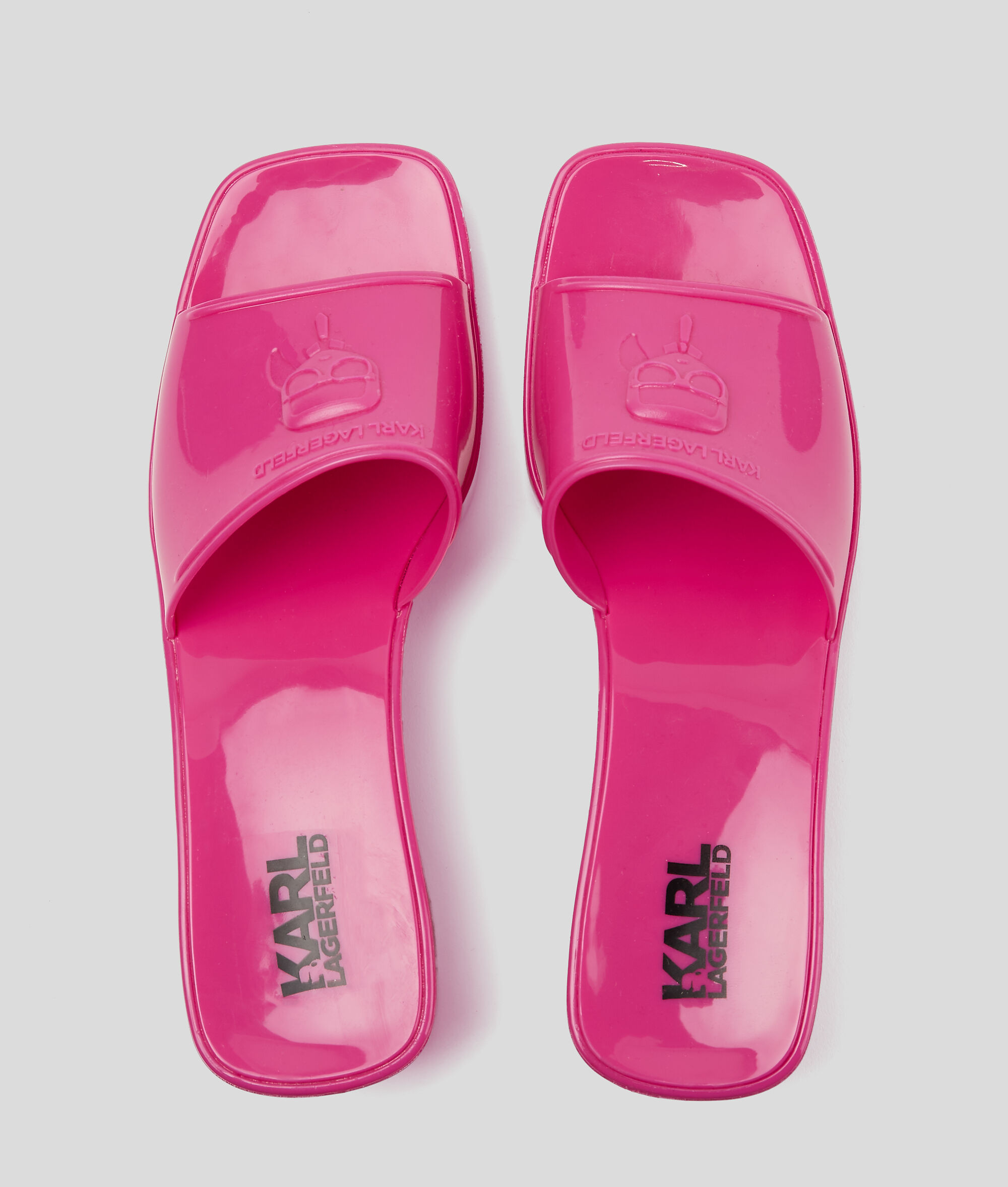 Mules Jelly Blok Heel Ikonic
