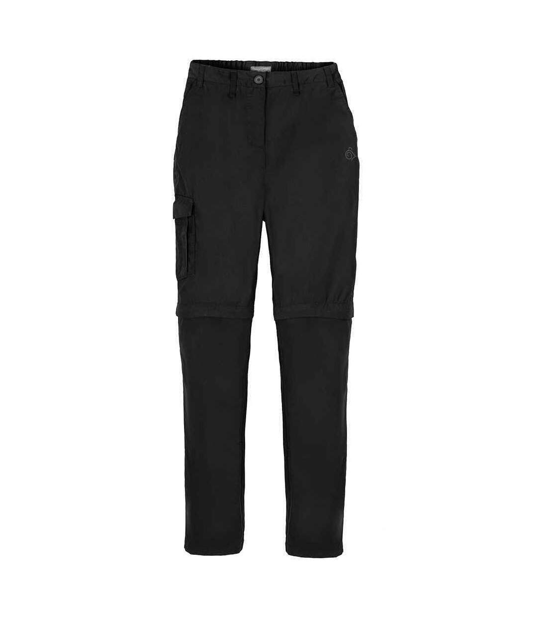 Craghoppers - Pantalon cargo EXPERT KIWI - Femme (Noir) - UTPC4705