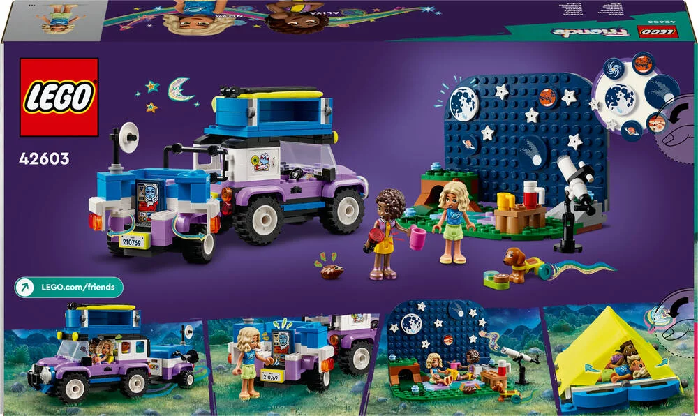 LEGO®FRIENDS 42603 - LE CAMPING-CAR D’OBSERVATION DES ETOILES