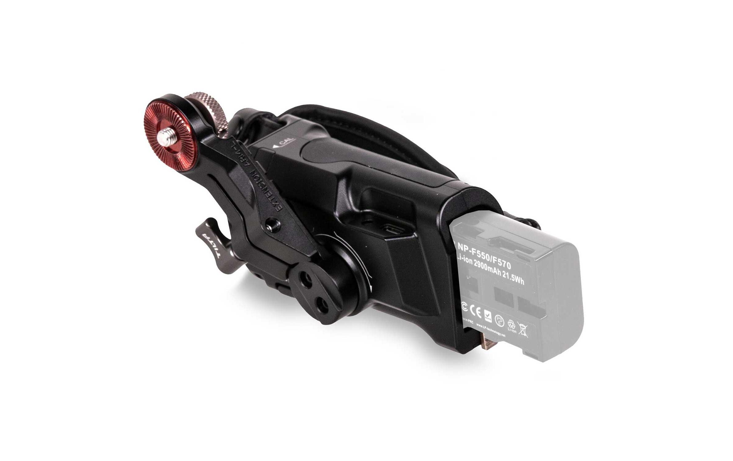 Right Side Advanced Focus Handle Type V - Schwarz<br>Wird an der rechten Seite der Tiltaing-Kamerakäfige befestigt