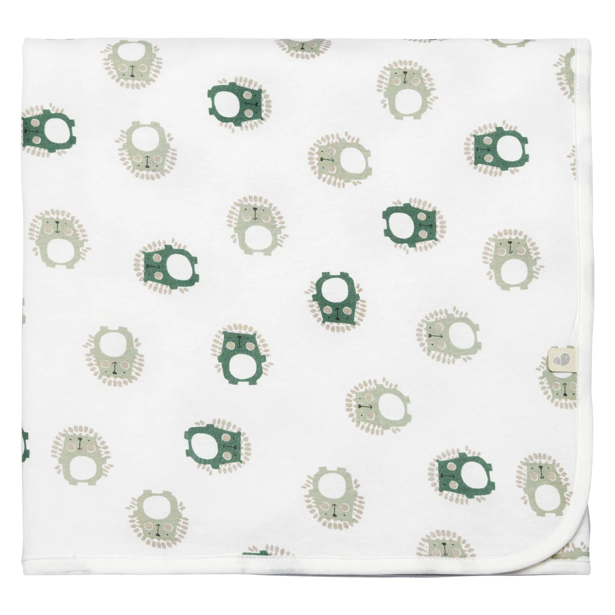 Perlimpinpin Couverture en Bambou - Hérissons2