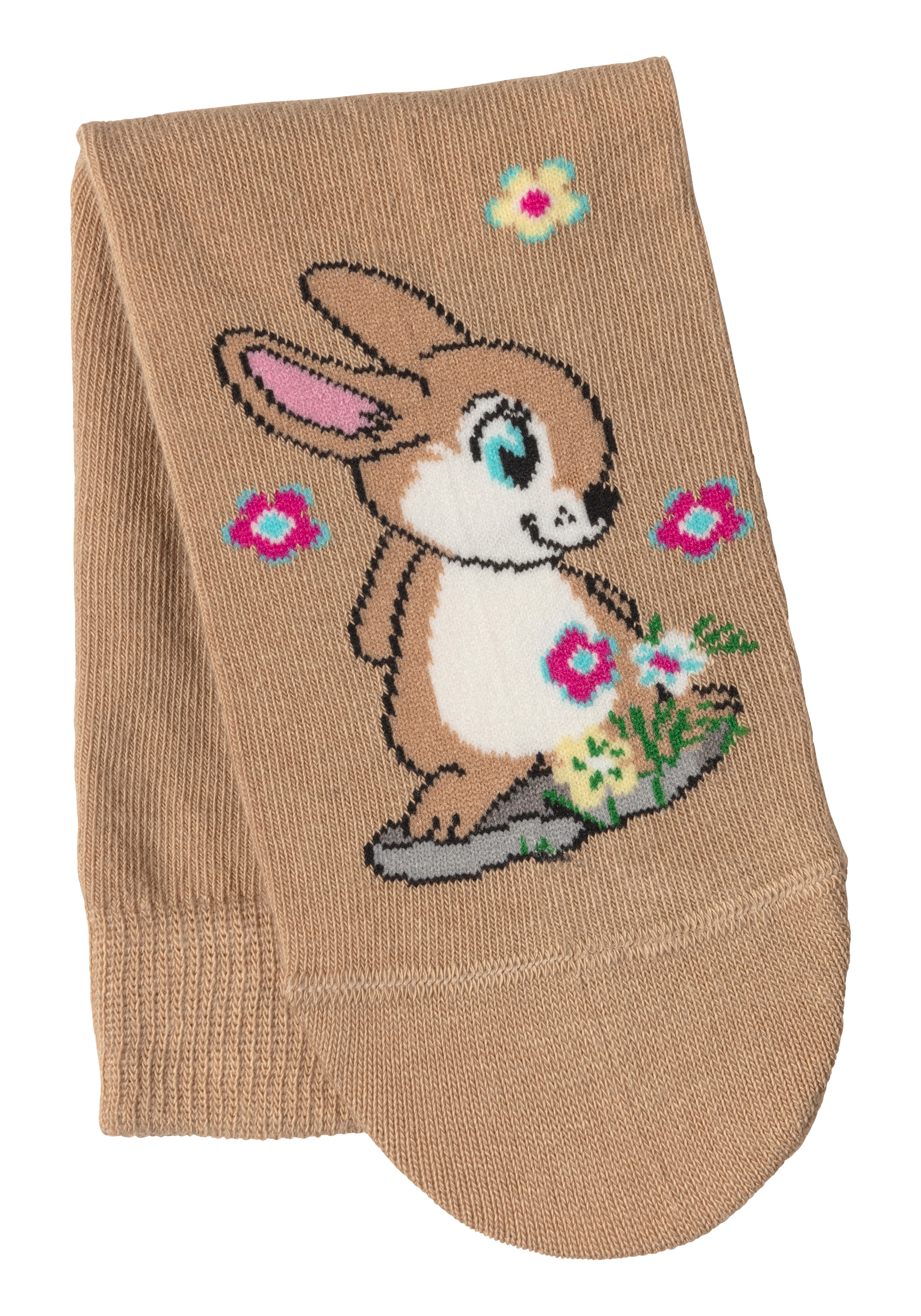 H.I.S Basicsocken Packung, 5 Paar tlg. mit Hasen Motiven