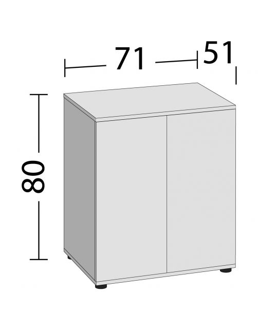 Juwel Kast Lido 200 Sbx 71x51x80 cm - Aquariummeubel