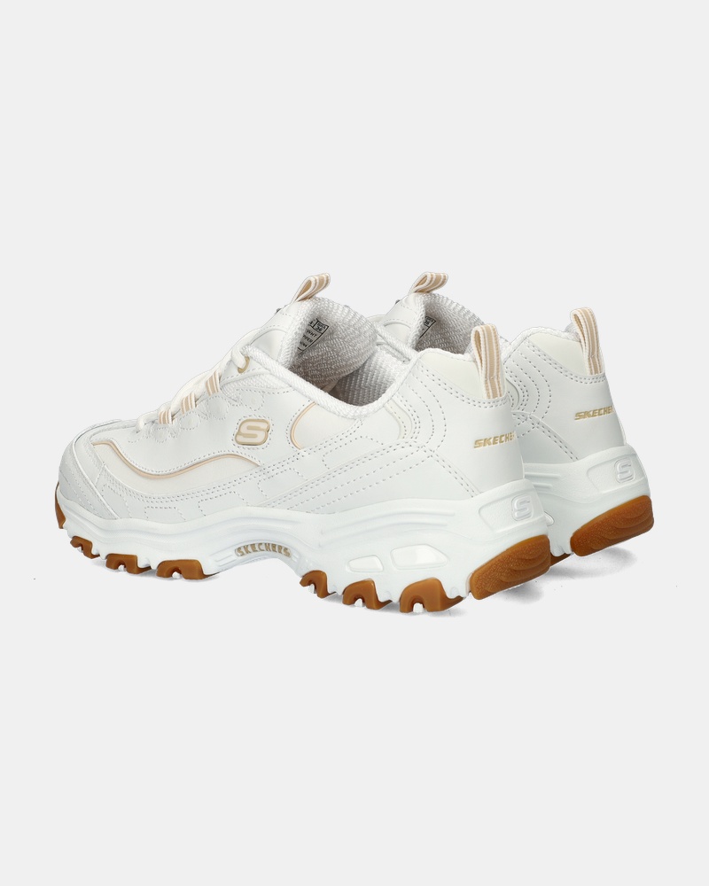 Skechers D'Lites - Good Neutral Lage sneakers  - wit