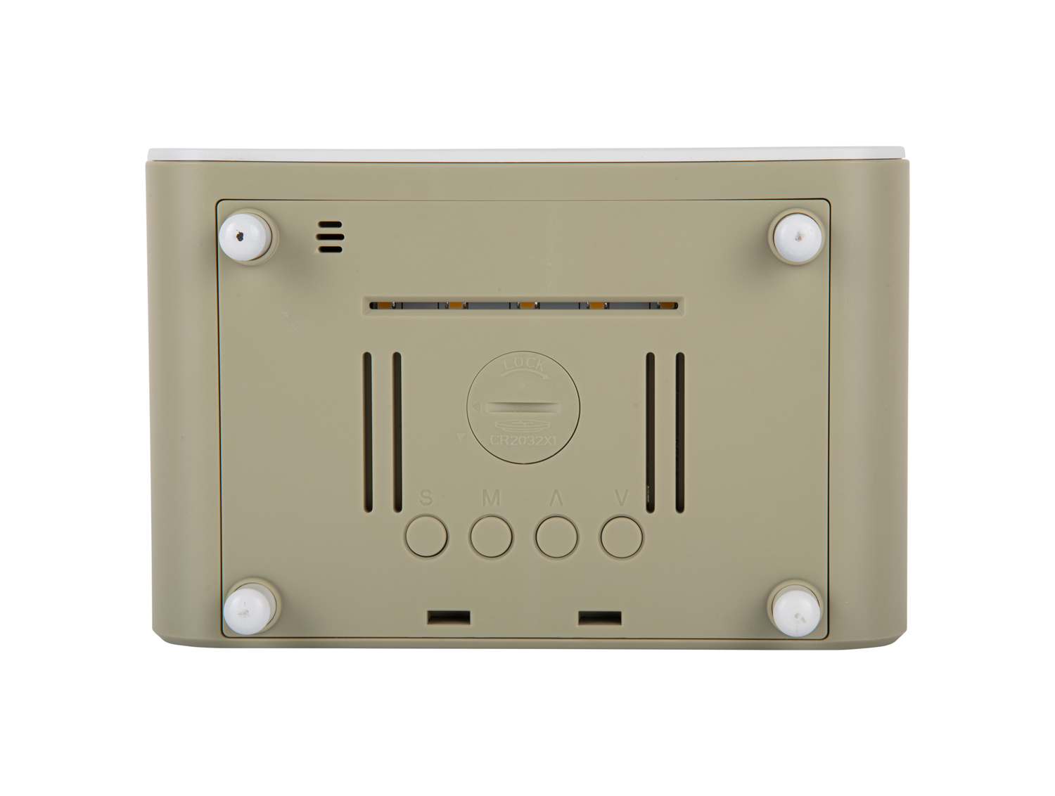 Wekker Chunky LED - Theegroen