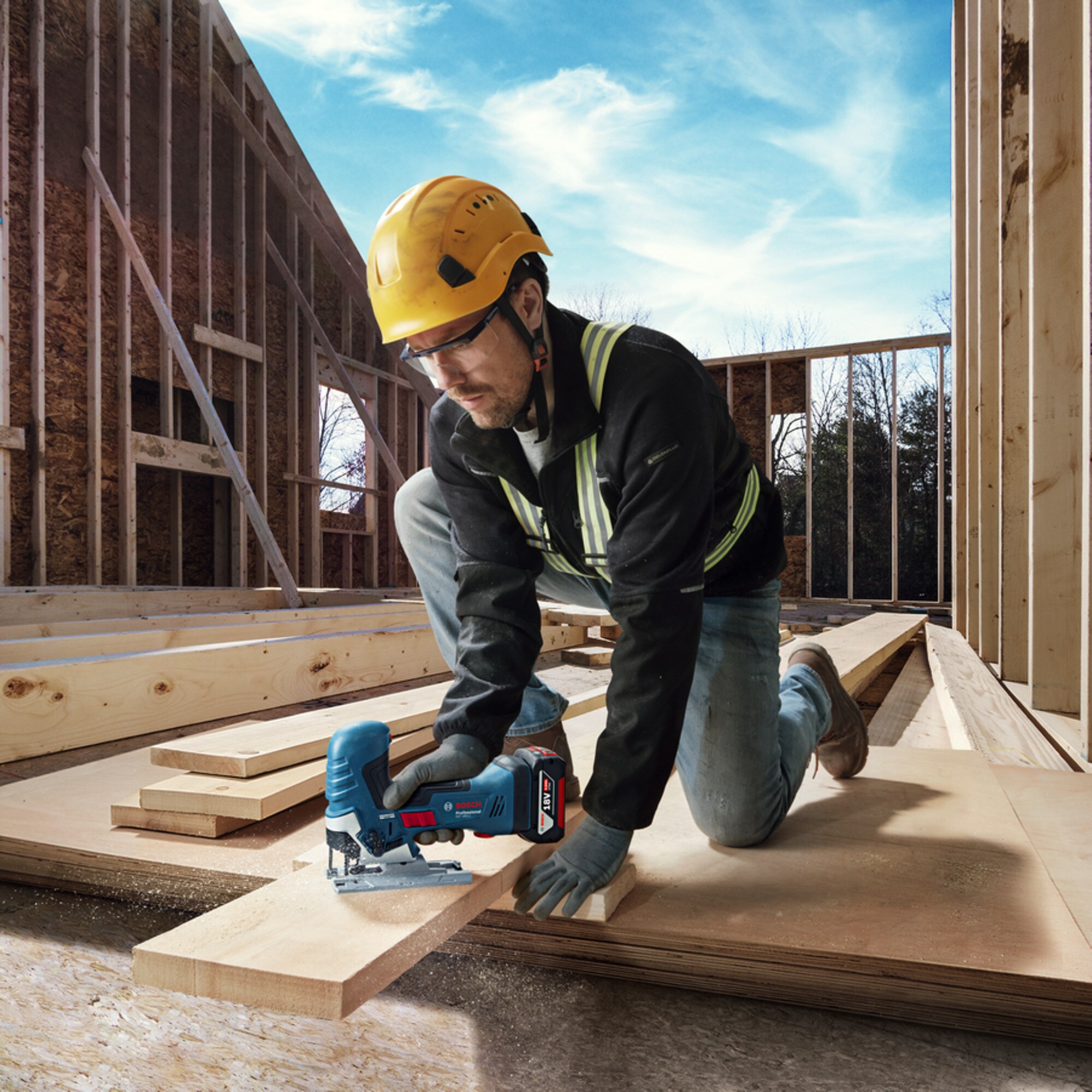Bosch Stichsäge Akku-Stichsäge GST 18V-125 S Professional solo