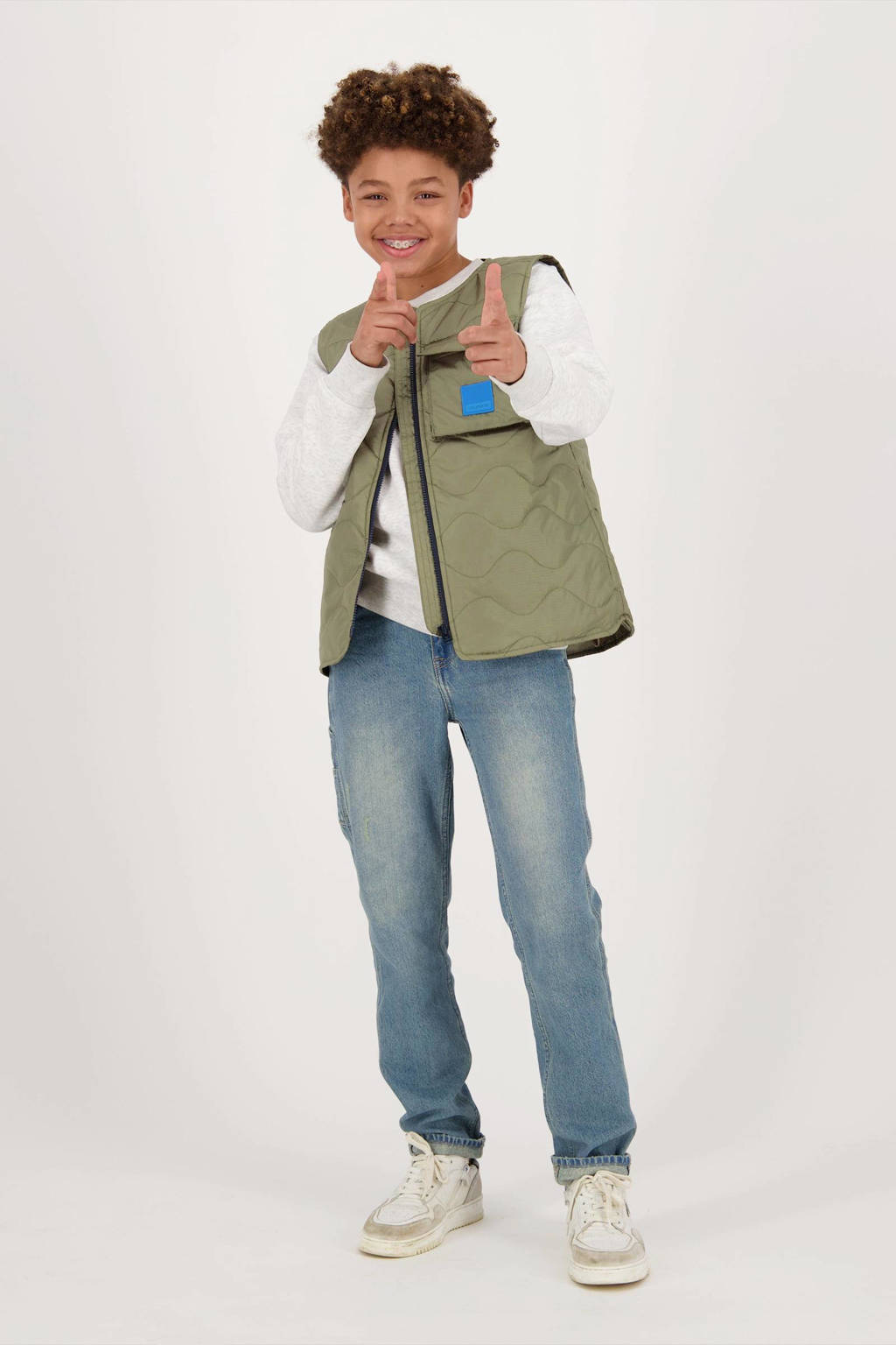 Vingino bodywarmer NOR kaki