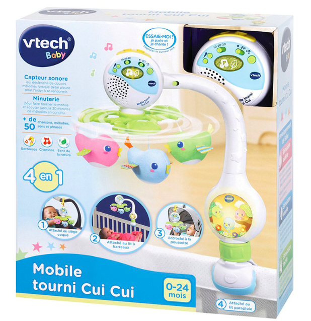 Mobile Tourni Cui Cui - Ecru