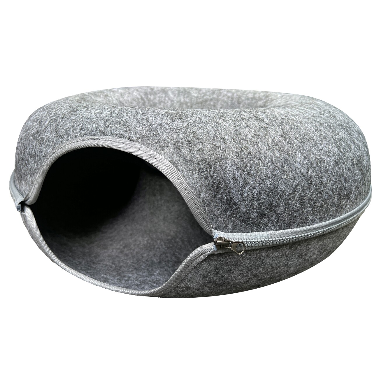 Aumüller Donut Katzentunnel 60 cm grau