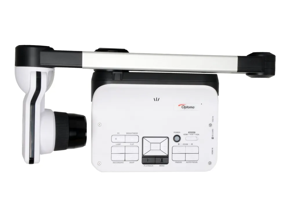 Optoma DC556 - Digitalkamera for dokumenter - farve - 13.000.000 pixel - 3840 x 2160 - 4K - audio - VGA, HDMI - USB 2.0 - DC 5 V