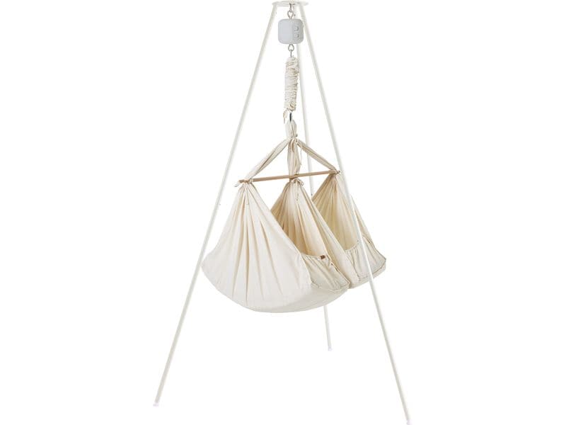 Membantu Hängemattengestell Basic White Wiegenständer im dänischen Design